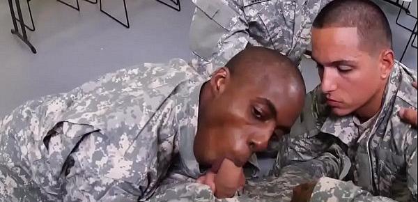  Guy having gay porn with fake doll Yes Drill Sergeant!